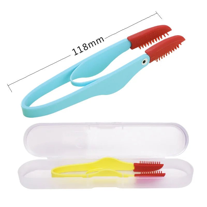 Pet Tear Stain Remover Comb with Soft Handle Brush 4