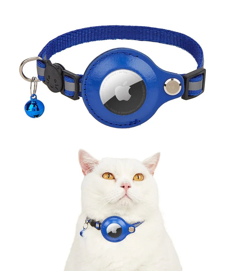 Reflective Cat Collar with Airtag Holder, Adjustable Breakaway Design 8