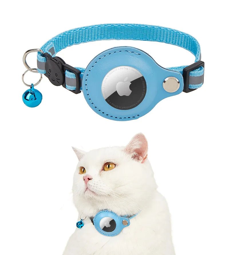 Reflective Cat Collar with Airtag Holder, Adjustable Breakaway Design 12