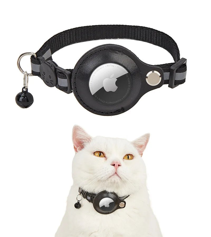 Reflective Cat Collar with Airtag Holder, Adjustable Breakaway Design 7