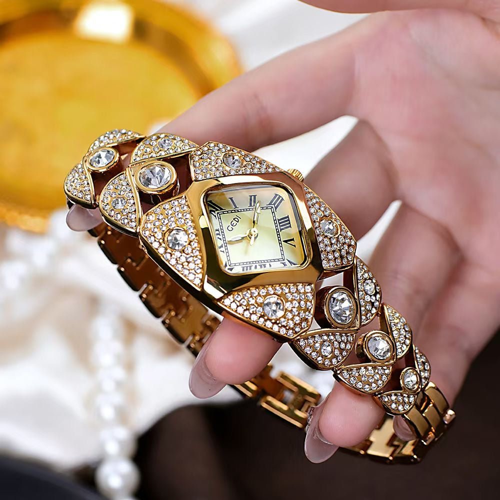 Elegant Square Watch for Modern Ladies