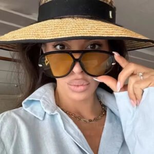 Luxury Brand Pilot Oval Sunglasses Men & Women