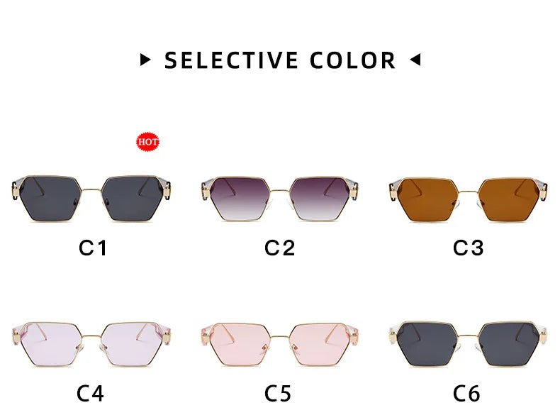 MLU Alloy Frame UV400 Sunglasses for Men & Women 2