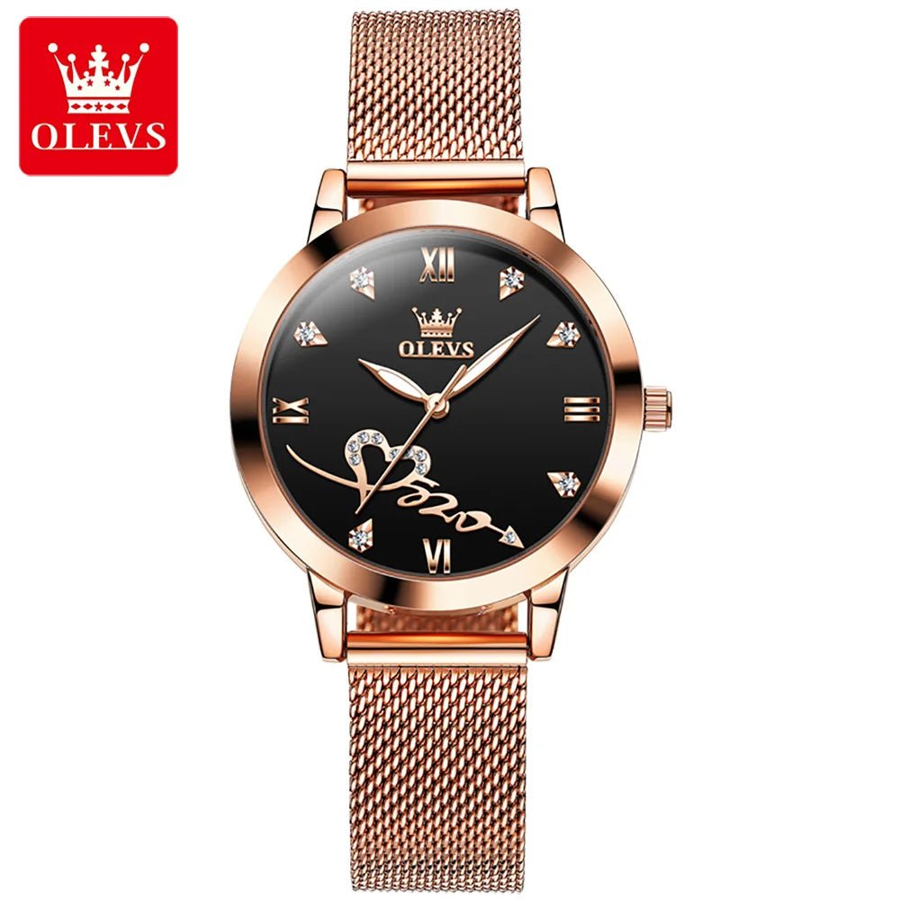 OLEVS Women's Luxury Waterproof Quartz Watch 6