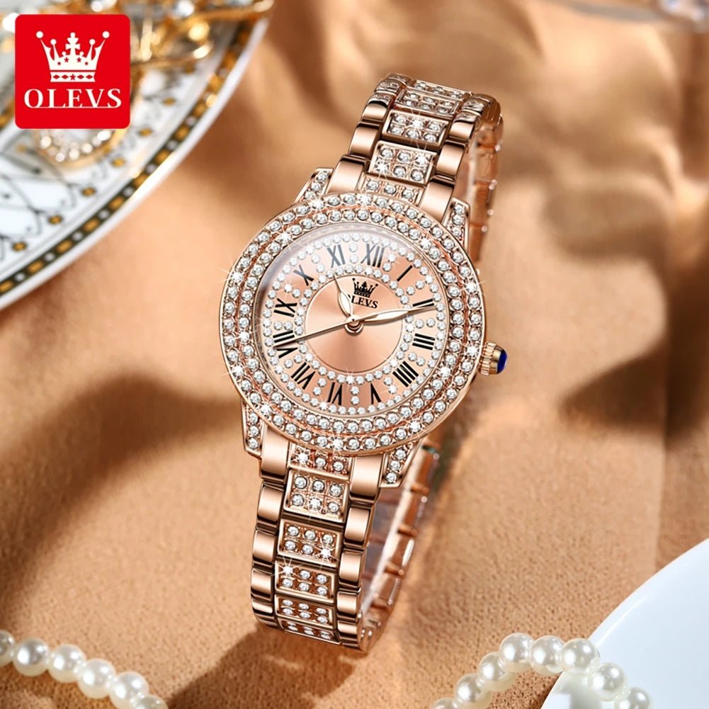 OLEVS Women's Quartz Bracelet Watch