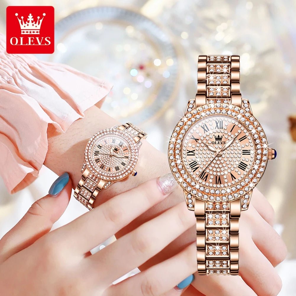 OLEVS Women's Quartz Bracelet Watch 5