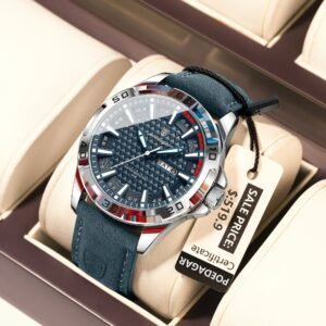 Poedagar Luxury Waterproof Luminous Men's Watch