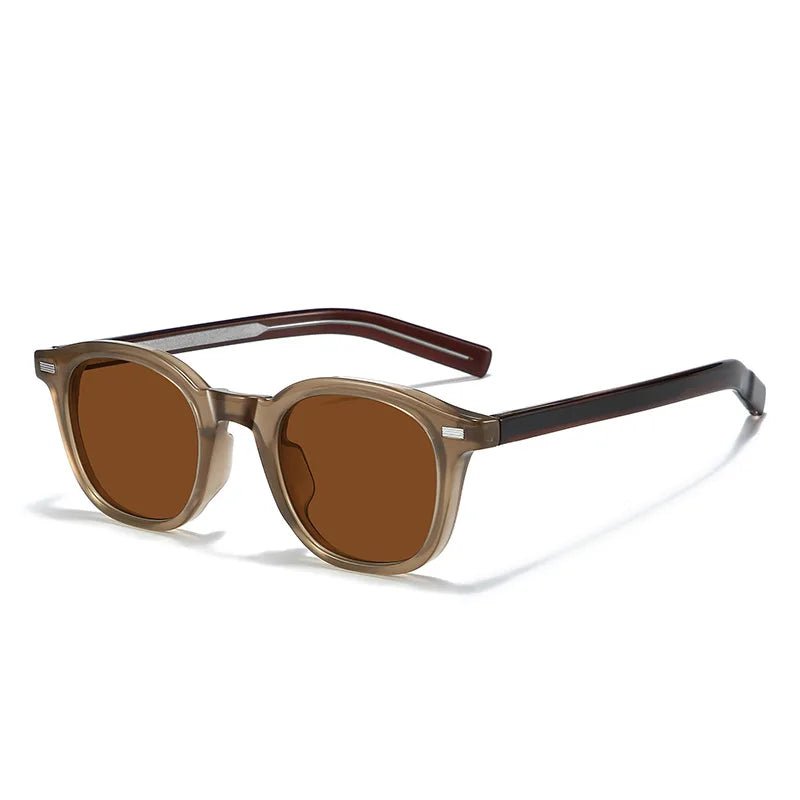 Polarized TR90 Frame Round Sunglasses UV400 Unisex 11
