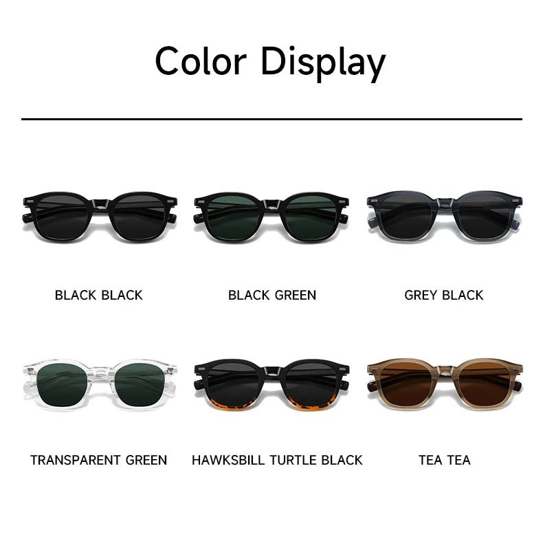 Polarized TR90 Frame Round Sunglasses UV400 Unisex 4