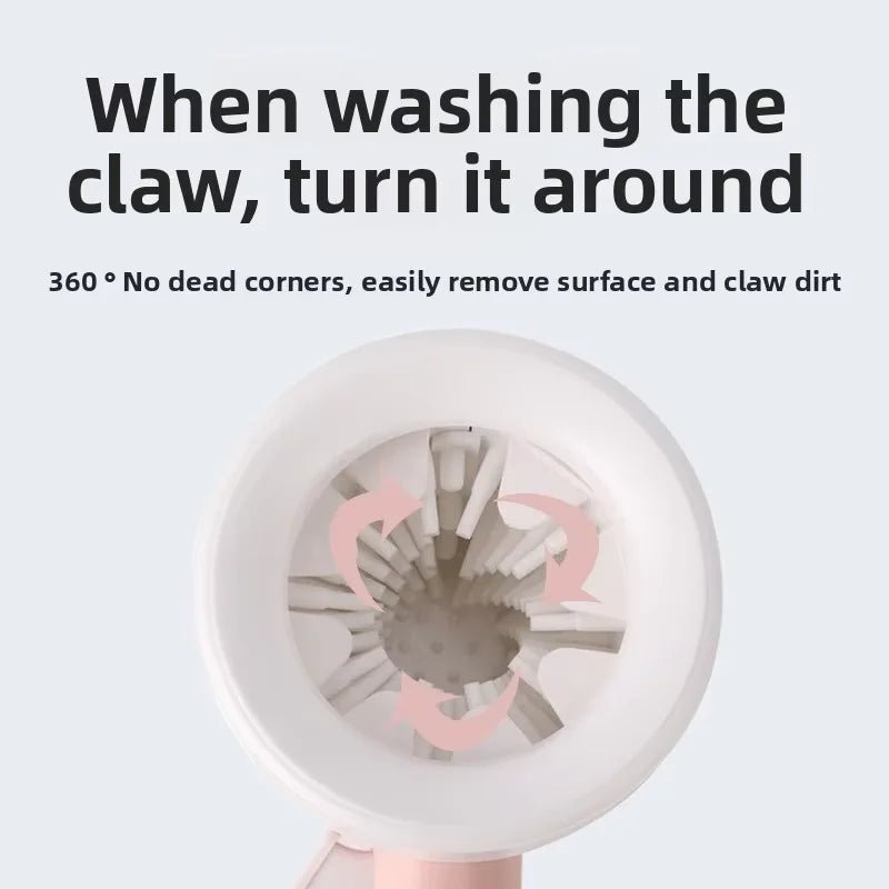 Portable Pet Paw Cleaner Cup - Detachable & Automatic 1