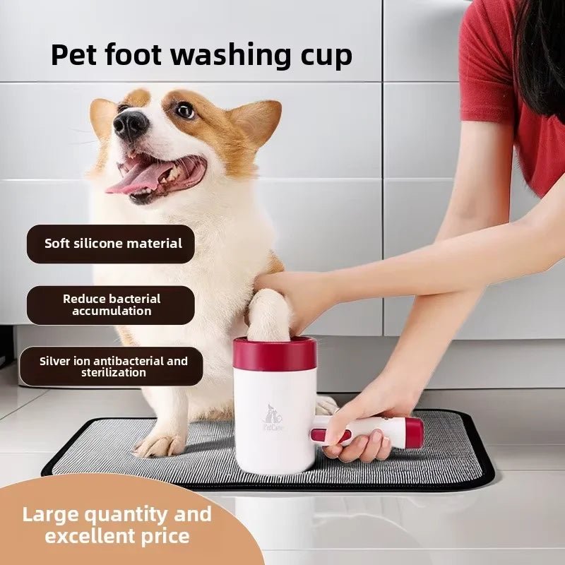 Portable Pet Paw Cleaner Cup - Detachable & Automatic 2