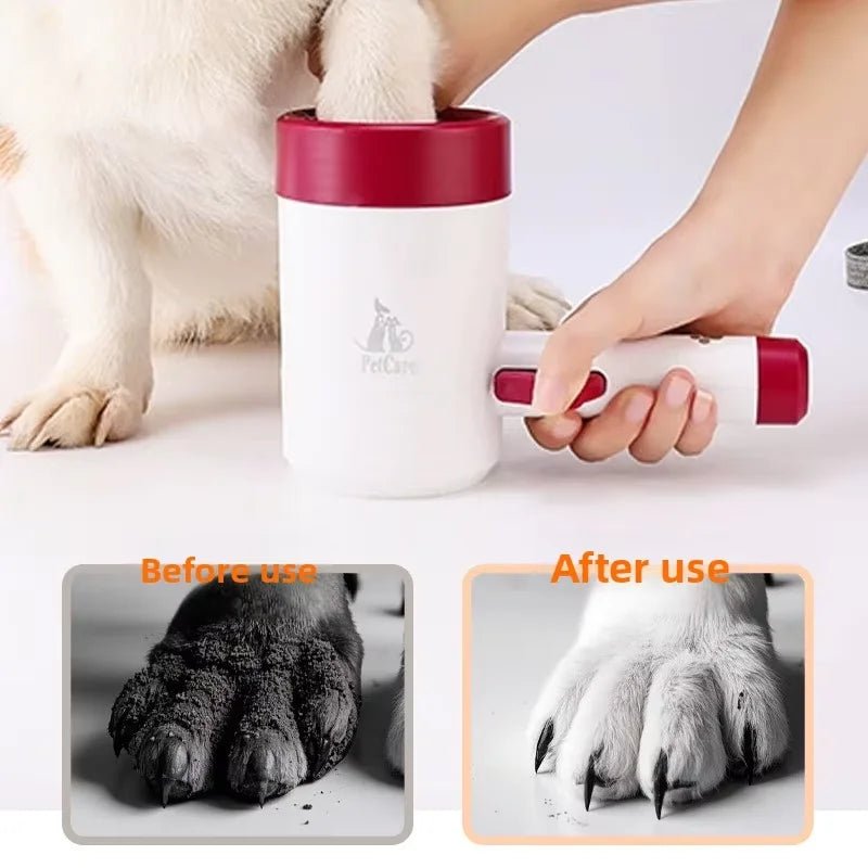 Portable Pet Paw Cleaner Cup - Detachable & Automatic 3
