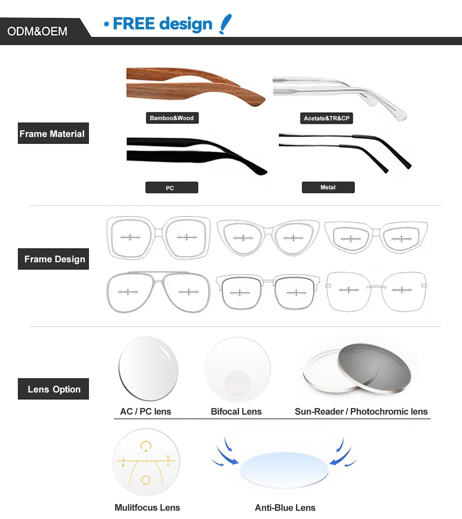 Sunway Foldable Anti-Blue Light Reading Glasses Unisex 3