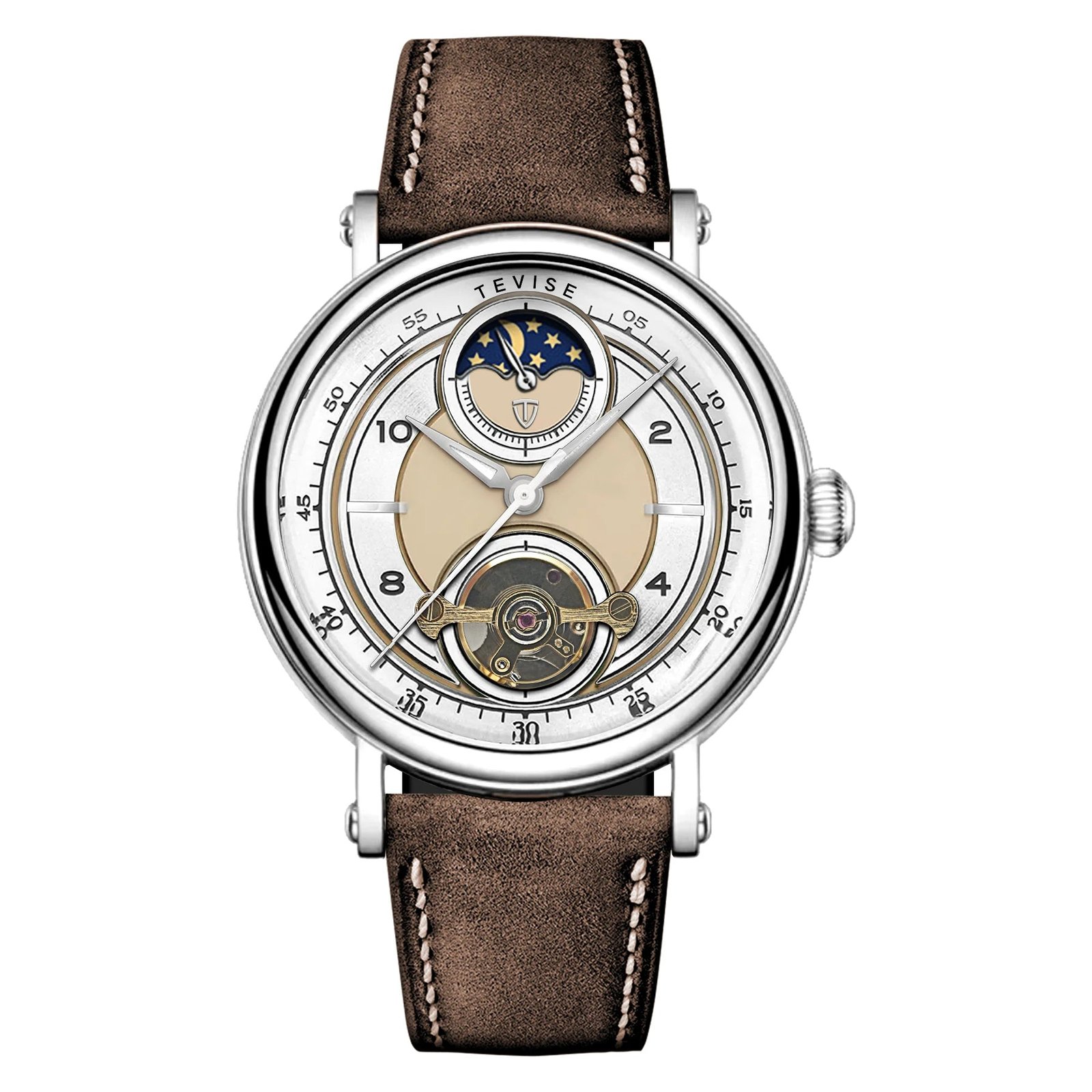 TEVISE 2025 Men's Luxury Automatic Mechanical Watch 9
