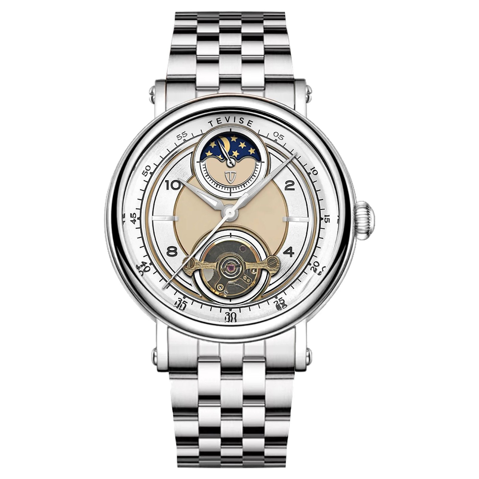 TEVISE 2025 Men's Luxury Automatic Mechanical Watch 13