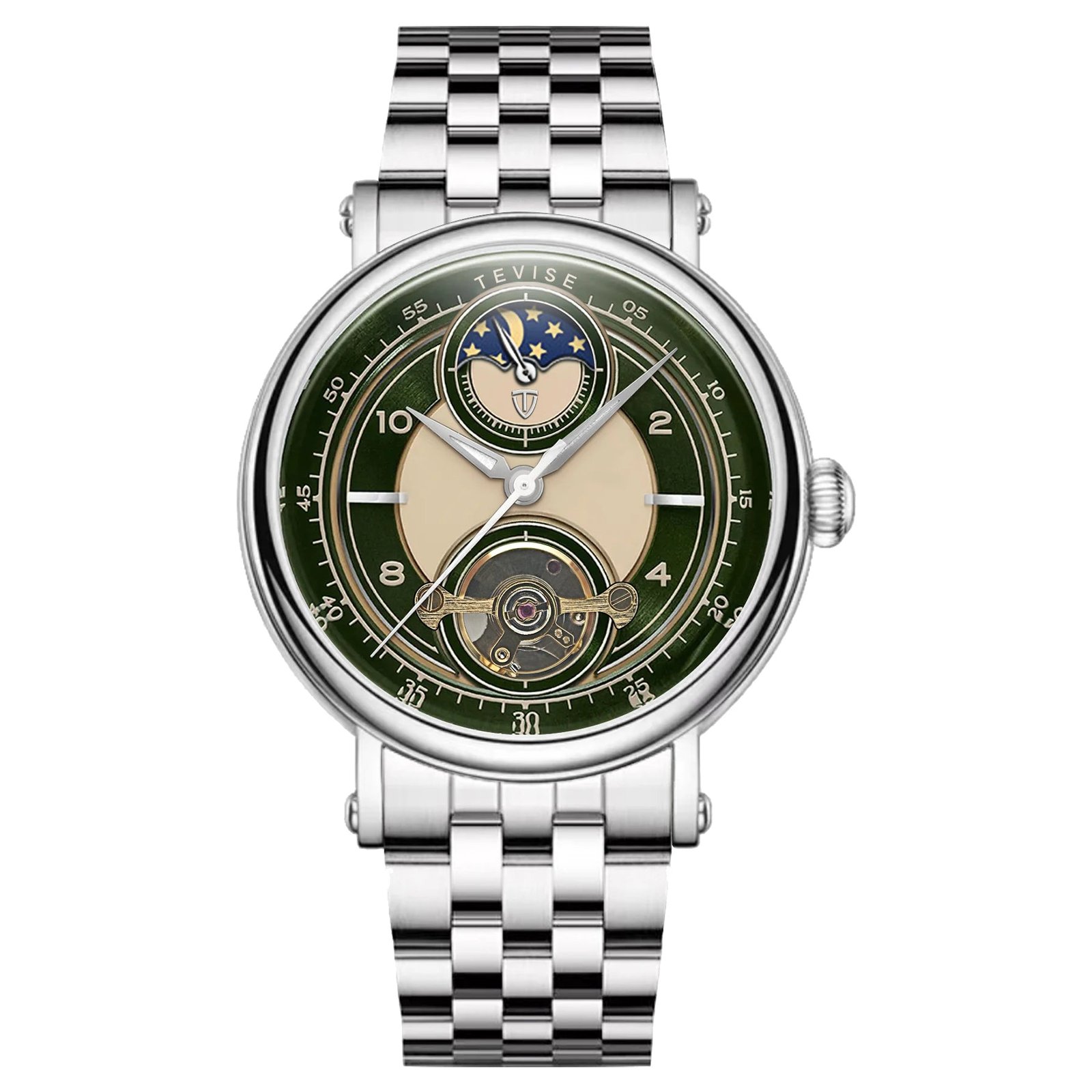 TEVISE 2025 Men's Luxury Automatic Mechanical Watch 10