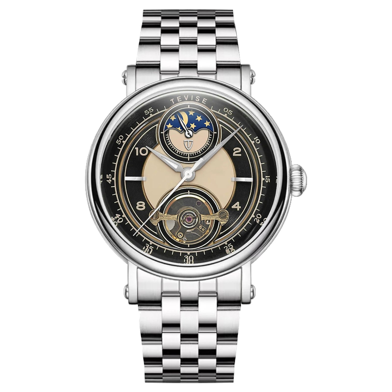 TEVISE 2025 Men's Luxury Automatic Mechanical Watch 12