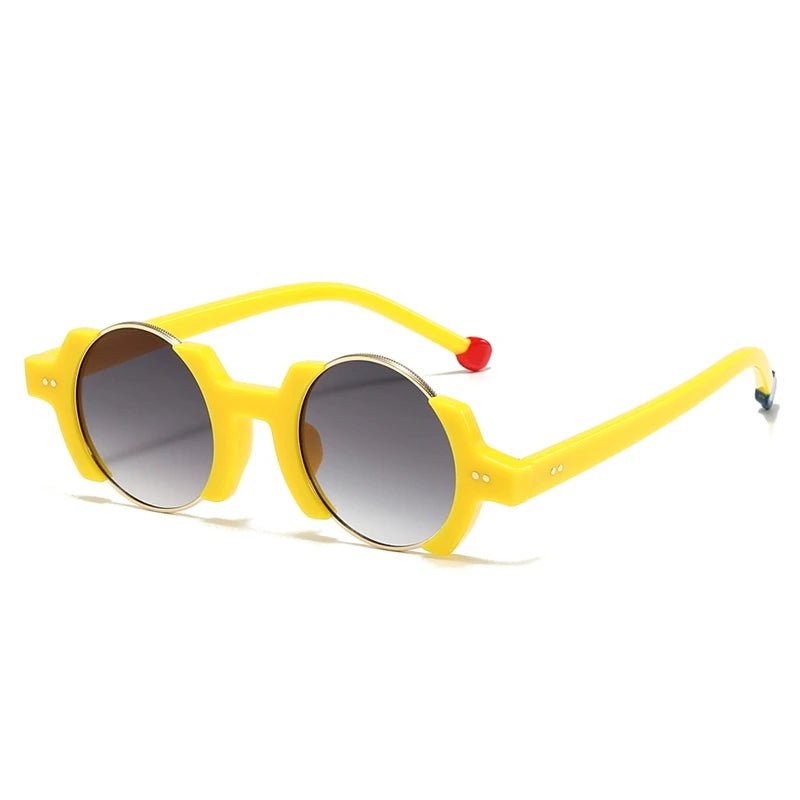 Unisex Half Frame Trendy Sunglasses with Custom Logo 10