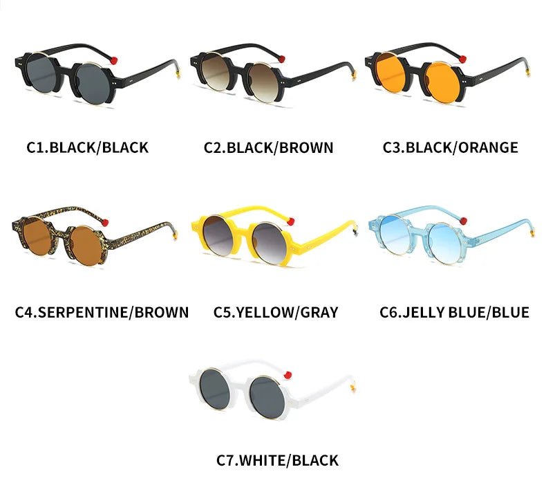 Unisex Half Frame Trendy Sunglasses with Custom Logo 3