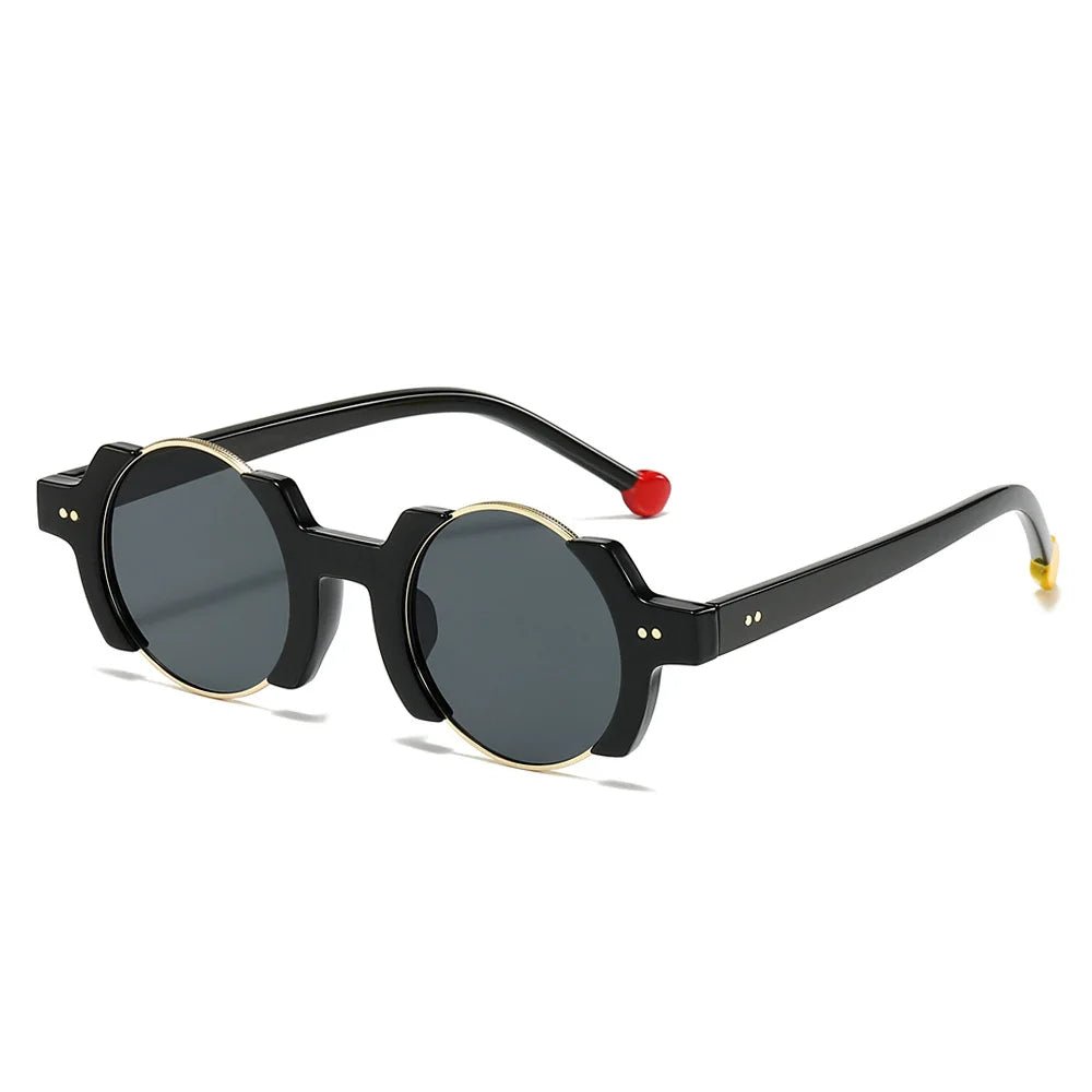 Unisex Half Frame Trendy Sunglasses with Custom Logo 6