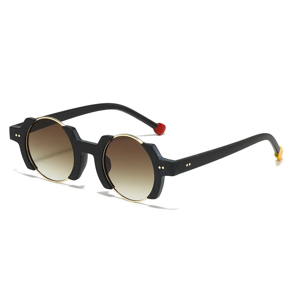 Unisex Half Frame Trendy Sunglasses with Custom Logo 7