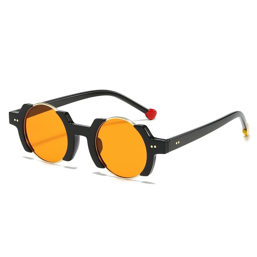 Unisex Half Frame Trendy Sunglasses with Custom Logo 8