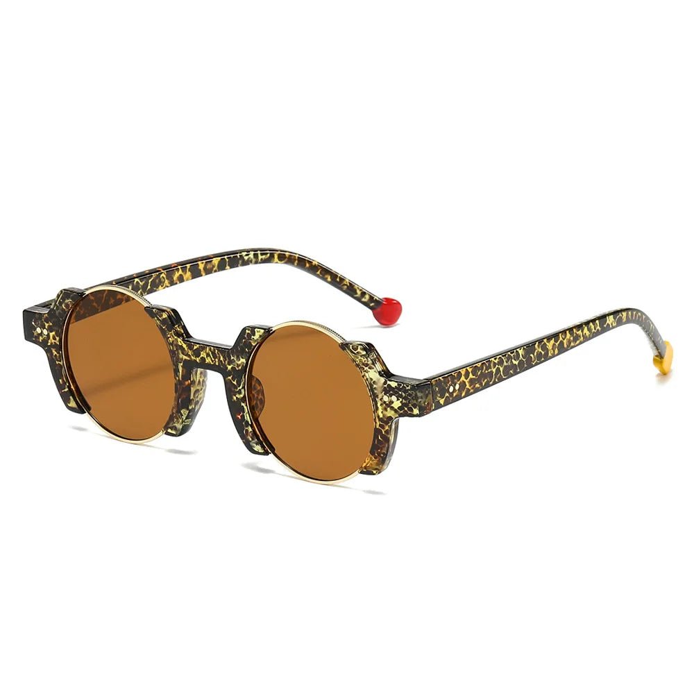 Unisex Half Frame Trendy Sunglasses with Custom Logo 9